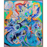 Spielerei 4, 100 x 120 cm, Acryl auf Leinwand
