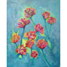 Tanz der Blumen, 100 x 80 cm, Acryl auf Leinwand